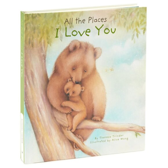 Brand New Hallmark All The Places I Love You Story Book With Music - Picture 1 of 1